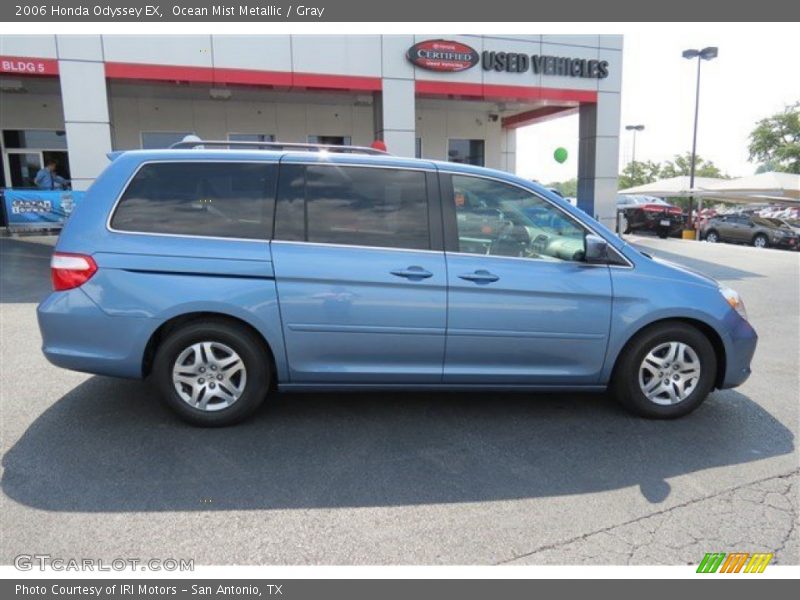 Ocean Mist Metallic / Gray 2006 Honda Odyssey EX