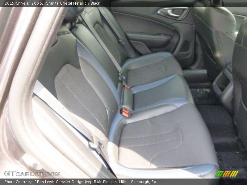 Granite Crystal Metallic / Black 2015 Chrysler 200 S
