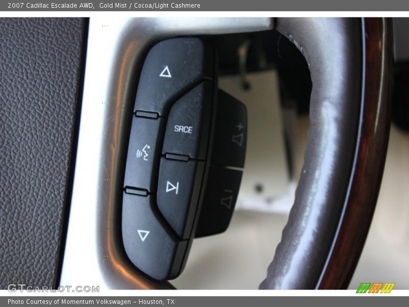 Gold Mist / Cocoa/Light Cashmere 2007 Cadillac Escalade AWD