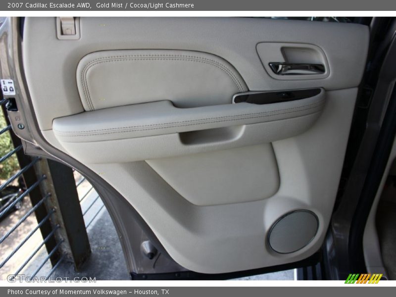 Gold Mist / Cocoa/Light Cashmere 2007 Cadillac Escalade AWD