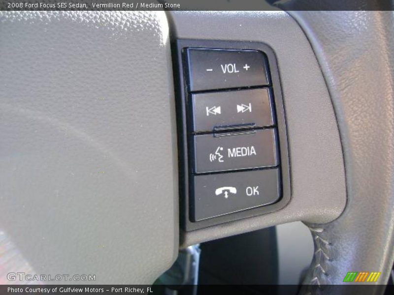 Vermillion Red / Medium Stone 2008 Ford Focus SES Sedan