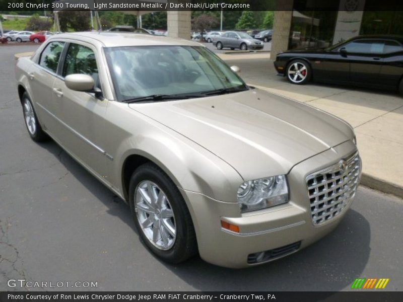 Light Sandstone Metallic / Dark Khaki/Light Graystone 2008 Chrysler 300 Touring
