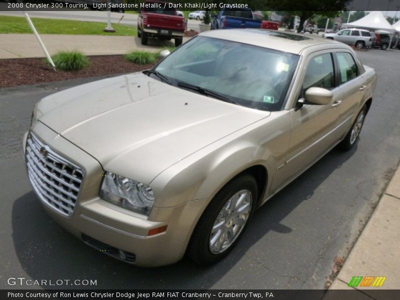 Light Sandstone Metallic / Dark Khaki/Light Graystone 2008 Chrysler 300 Touring