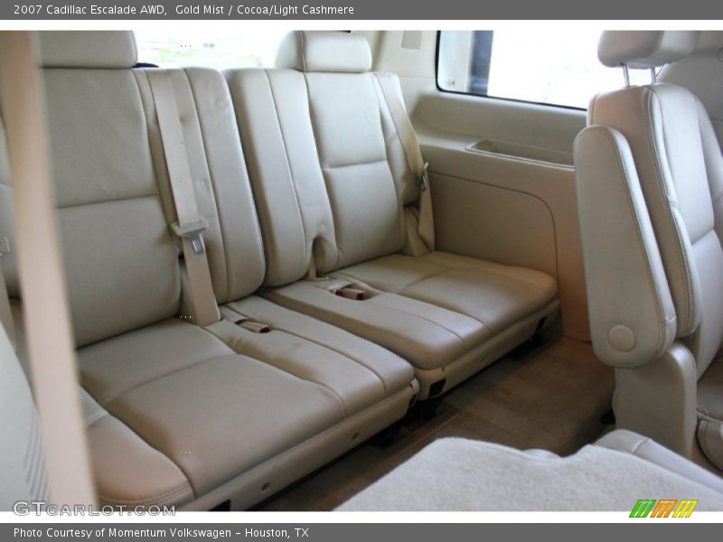 Gold Mist / Cocoa/Light Cashmere 2007 Cadillac Escalade AWD