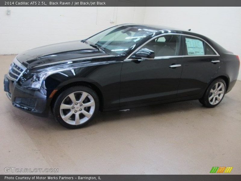 Black Raven / Jet Black/Jet Black 2014 Cadillac ATS 2.5L