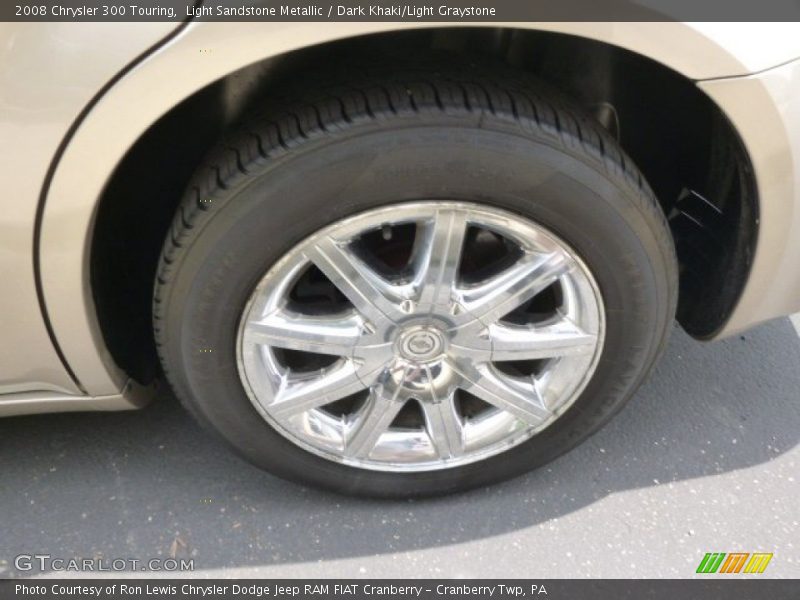 Light Sandstone Metallic / Dark Khaki/Light Graystone 2008 Chrysler 300 Touring