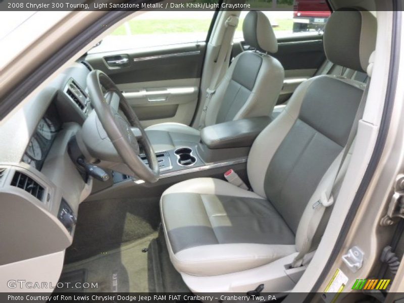 Light Sandstone Metallic / Dark Khaki/Light Graystone 2008 Chrysler 300 Touring