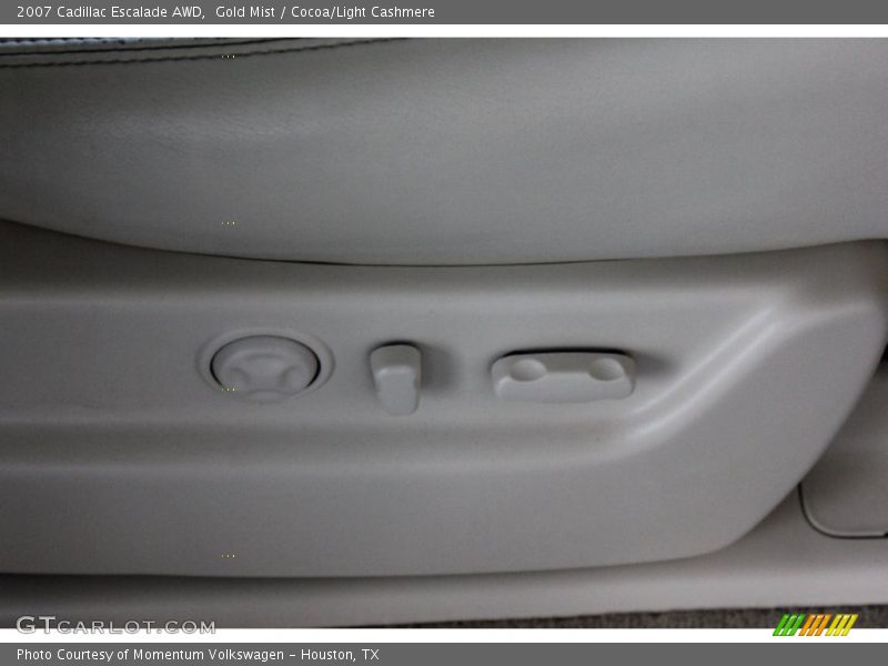 Gold Mist / Cocoa/Light Cashmere 2007 Cadillac Escalade AWD