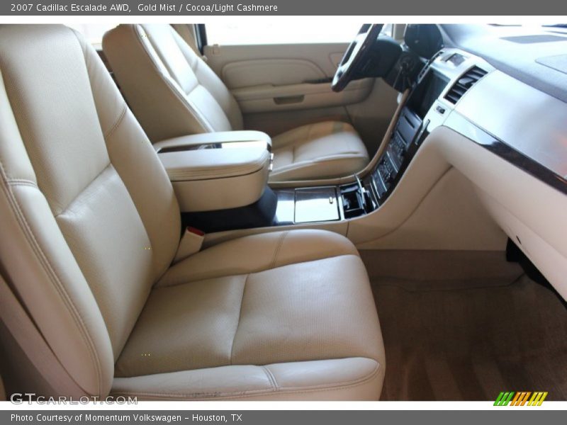 Gold Mist / Cocoa/Light Cashmere 2007 Cadillac Escalade AWD