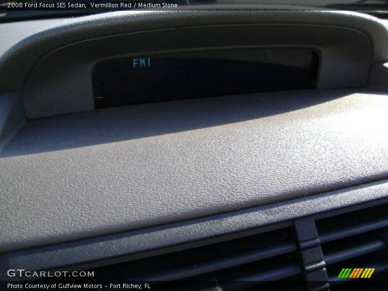 Vermillion Red / Medium Stone 2008 Ford Focus SES Sedan