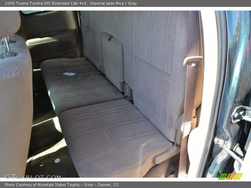 Imperial Jade Mica / Gray 2000 Toyota Tundra SR5 Extended Cab 4x4