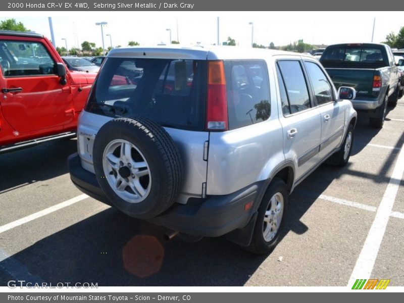 Sebring Silver Metallic / Dark Gray 2000 Honda CR-V EX 4WD