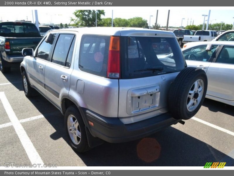 Sebring Silver Metallic / Dark Gray 2000 Honda CR-V EX 4WD