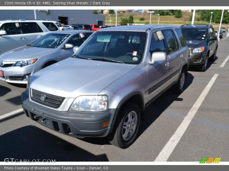 Sebring Silver Metallic / Dark Gray 2000 Honda CR-V EX 4WD