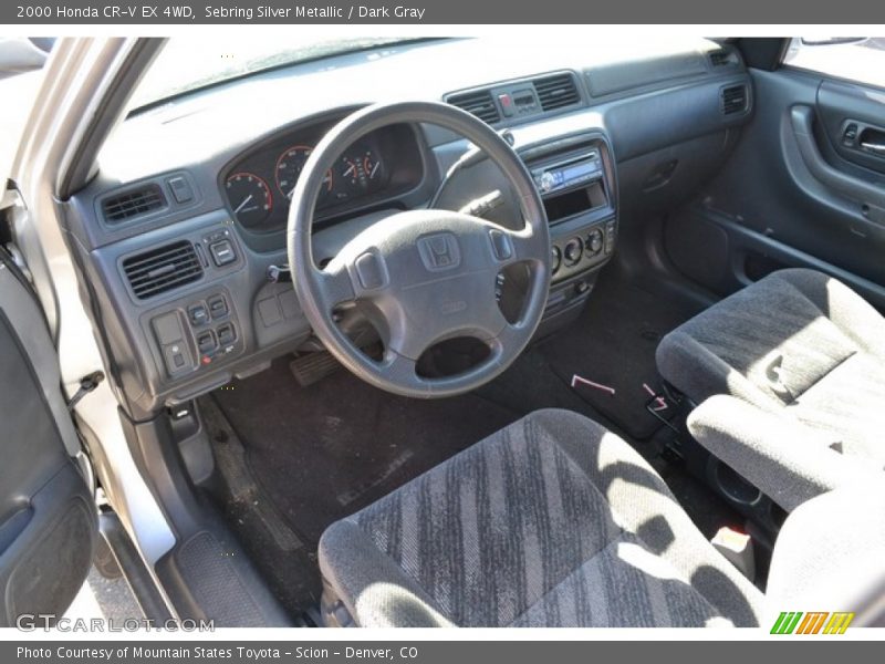 Sebring Silver Metallic / Dark Gray 2000 Honda CR-V EX 4WD
