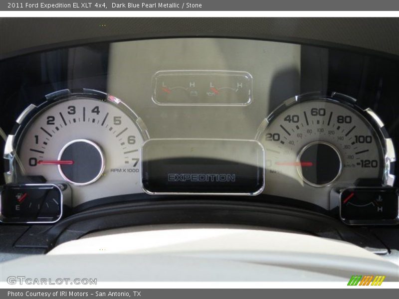 Dark Blue Pearl Metallic / Stone 2011 Ford Expedition EL XLT 4x4