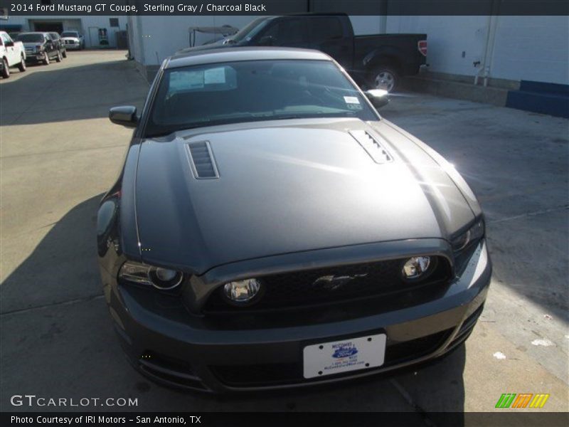 Sterling Gray / Charcoal Black 2014 Ford Mustang GT Coupe