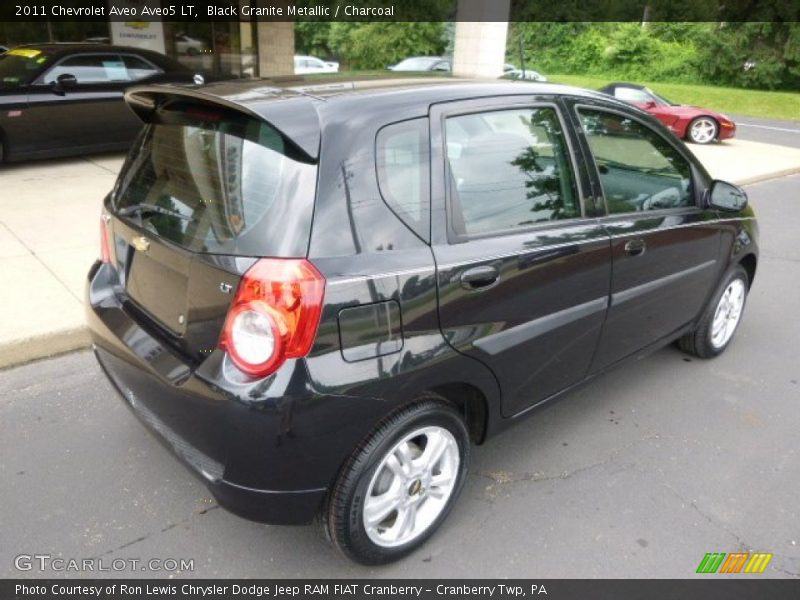 Black Granite Metallic / Charcoal 2011 Chevrolet Aveo Aveo5 LT