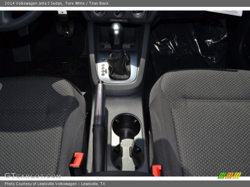 Pure White / Titan Black 2014 Volkswagen Jetta S Sedan