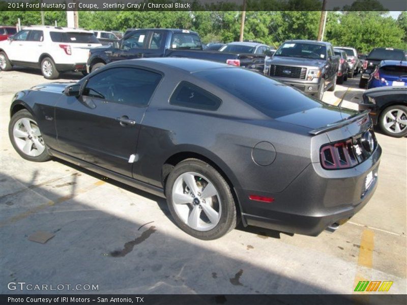 Sterling Gray / Charcoal Black 2014 Ford Mustang GT Coupe