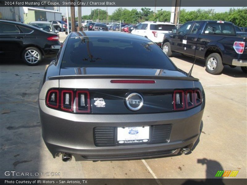 Sterling Gray / Charcoal Black 2014 Ford Mustang GT Coupe