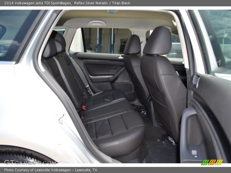 Reflex Silver Metallic / Titan Black 2014 Volkswagen Jetta TDI SportWagen