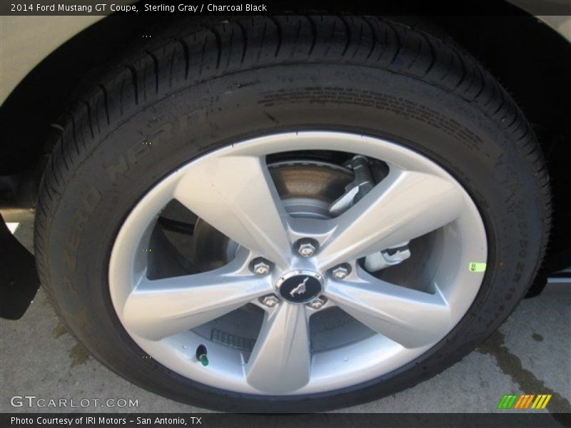 Sterling Gray / Charcoal Black 2014 Ford Mustang GT Coupe