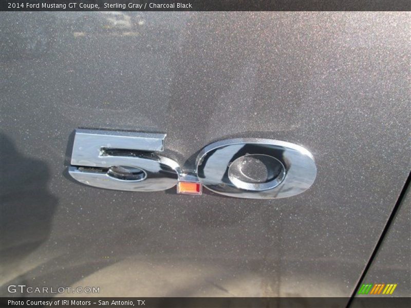 Sterling Gray / Charcoal Black 2014 Ford Mustang GT Coupe