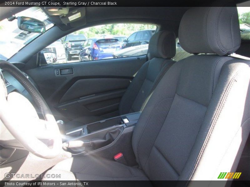 Sterling Gray / Charcoal Black 2014 Ford Mustang GT Coupe