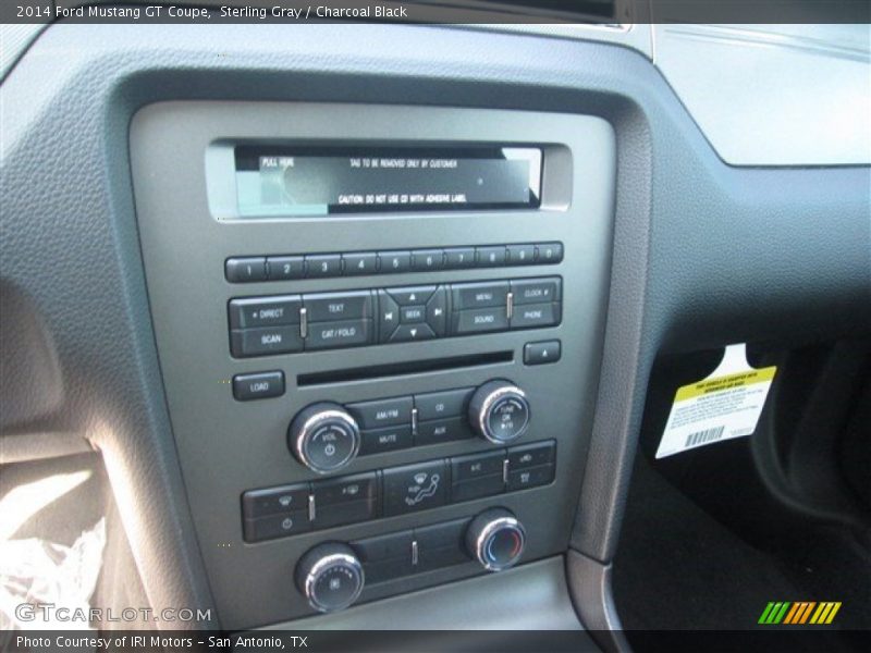 Sterling Gray / Charcoal Black 2014 Ford Mustang GT Coupe