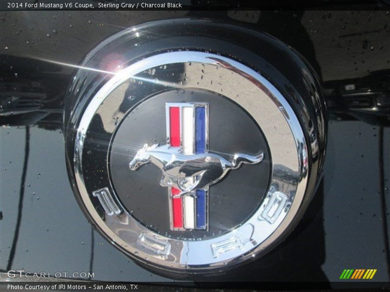 Sterling Gray / Charcoal Black 2014 Ford Mustang V6 Coupe