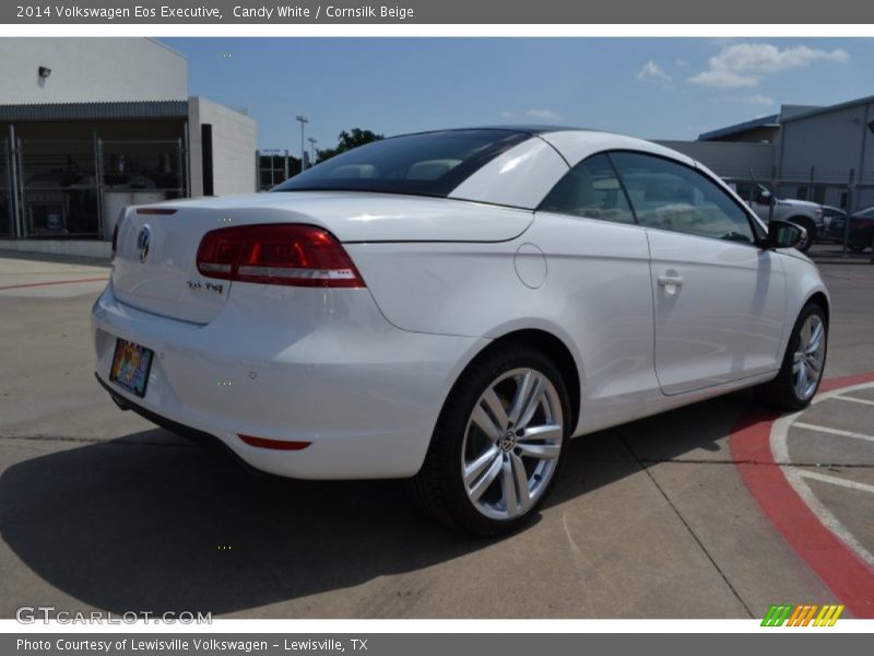 Candy White / Cornsilk Beige 2014 Volkswagen Eos Executive