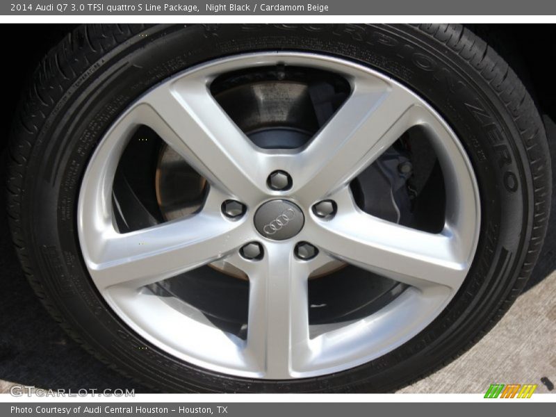 Night Black / Cardamom Beige 2014 Audi Q7 3.0 TFSI quattro S Line Package