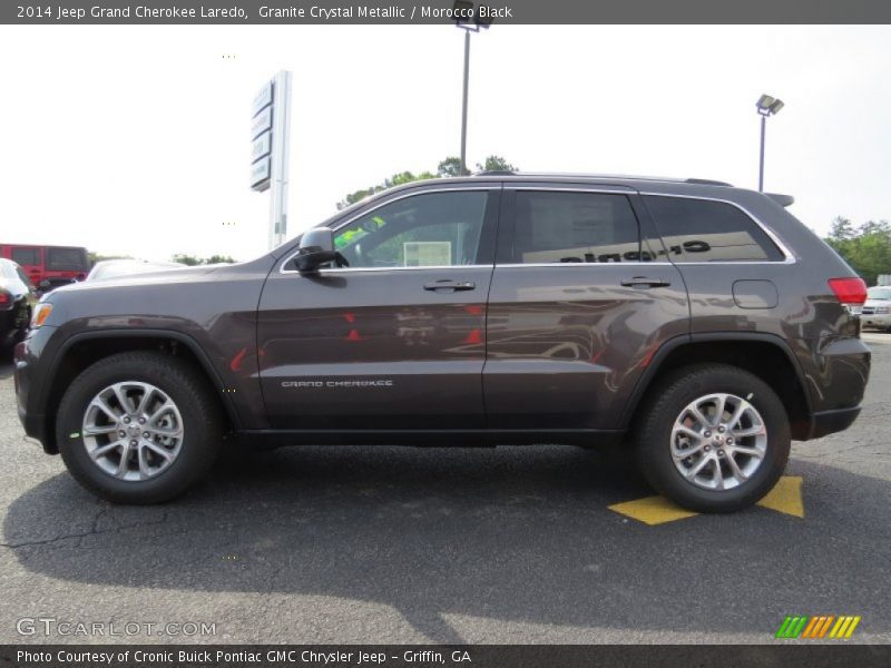 Granite Crystal Metallic / Morocco Black 2014 Jeep Grand Cherokee Laredo