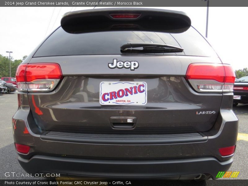 Granite Crystal Metallic / Morocco Black 2014 Jeep Grand Cherokee Laredo