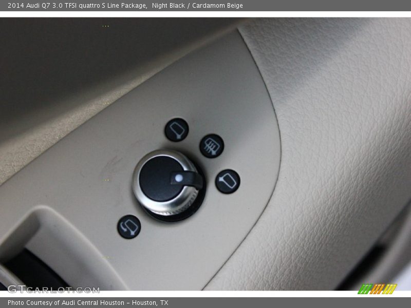 Night Black / Cardamom Beige 2014 Audi Q7 3.0 TFSI quattro S Line Package