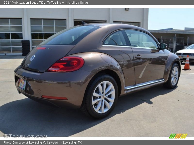 Toffee Brown Metallic / Beige 2014 Volkswagen Beetle TDI