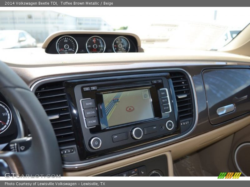 Toffee Brown Metallic / Beige 2014 Volkswagen Beetle TDI
