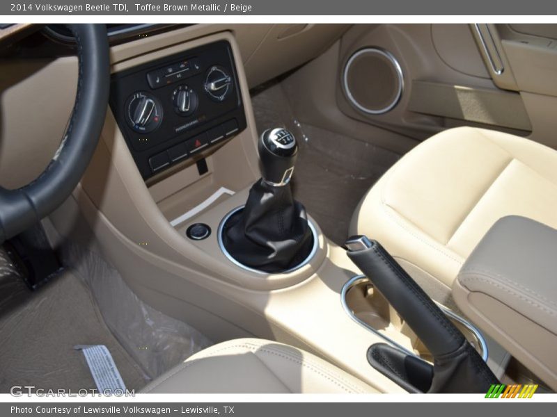 Toffee Brown Metallic / Beige 2014 Volkswagen Beetle TDI