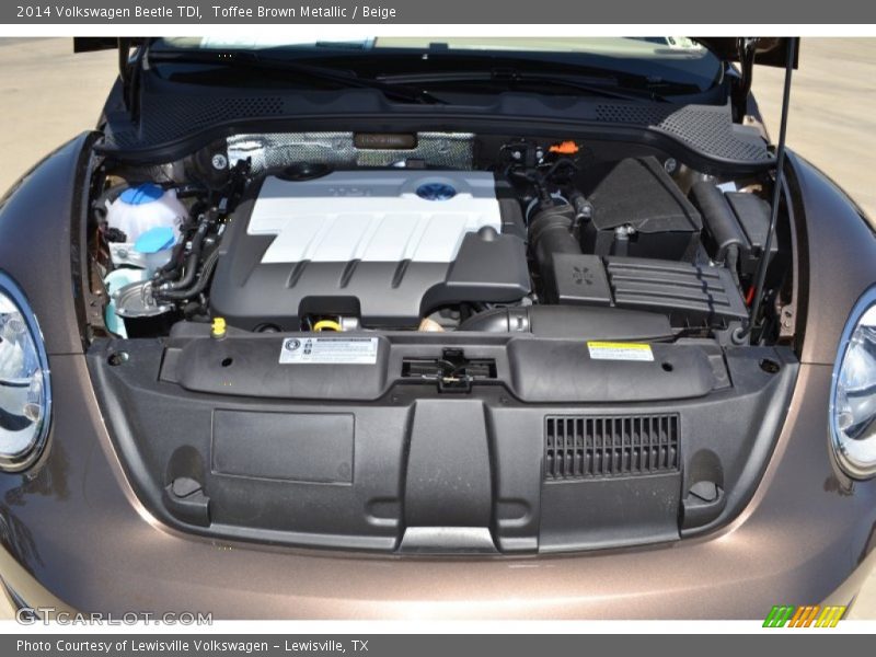 Toffee Brown Metallic / Beige 2014 Volkswagen Beetle TDI