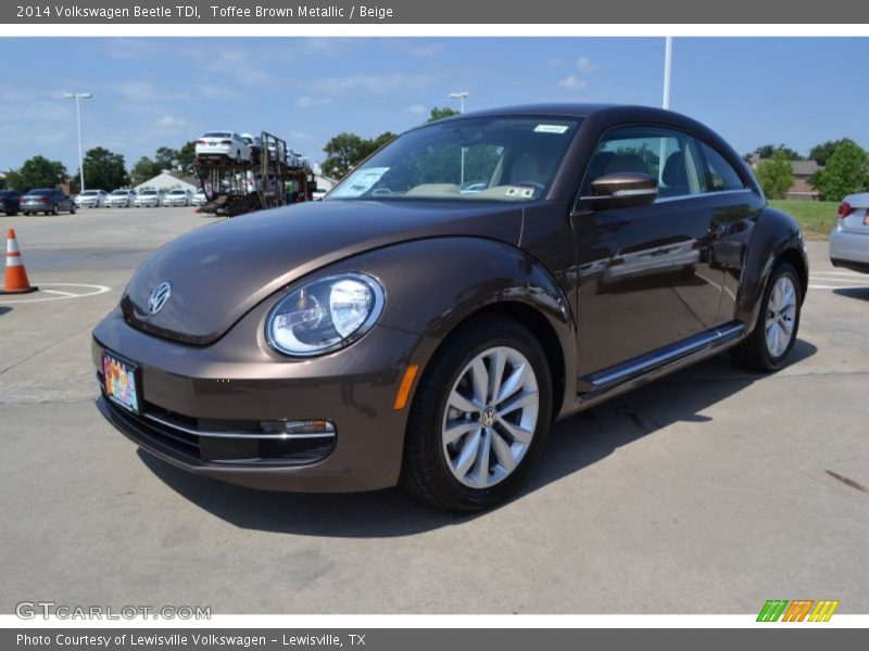 Toffee Brown Metallic / Beige 2014 Volkswagen Beetle TDI