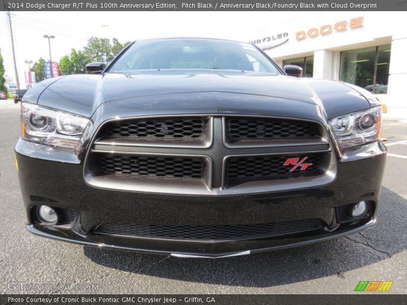 Pitch Black / Anniversary Black/Foundry Black with Cloud Overprint 2014 Dodge Charger R/T Plus 100th Anniversary Edition