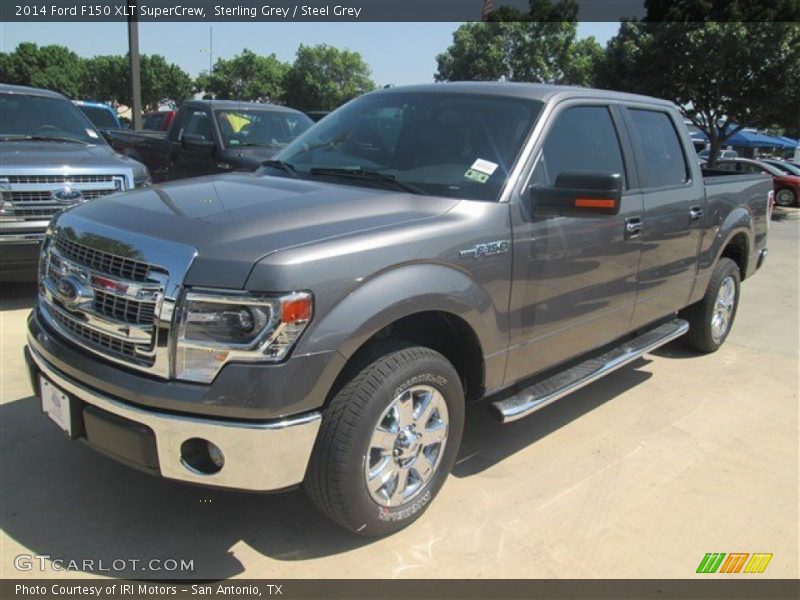 Sterling Grey / Steel Grey 2014 Ford F150 XLT SuperCrew