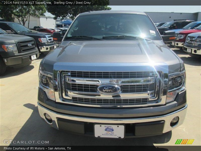 Sterling Grey / Steel Grey 2014 Ford F150 XLT SuperCrew