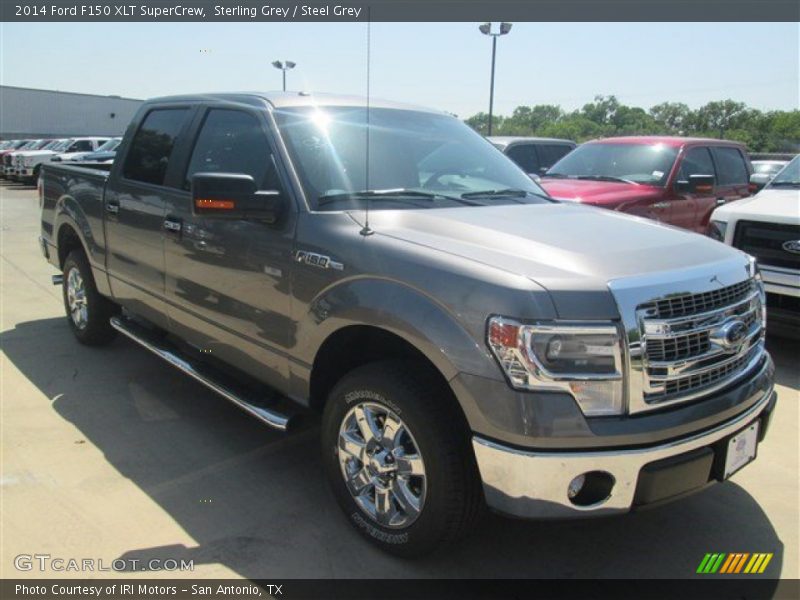 Sterling Grey / Steel Grey 2014 Ford F150 XLT SuperCrew