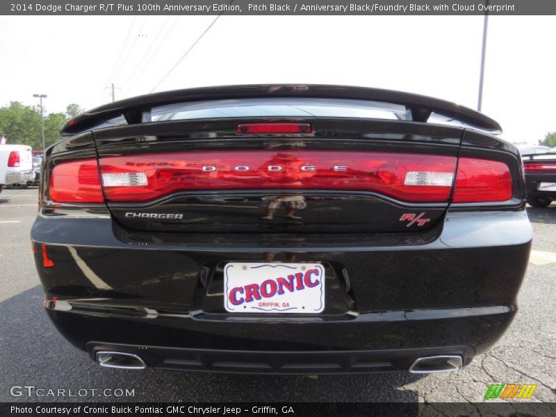 Pitch Black / Anniversary Black/Foundry Black with Cloud Overprint 2014 Dodge Charger R/T Plus 100th Anniversary Edition