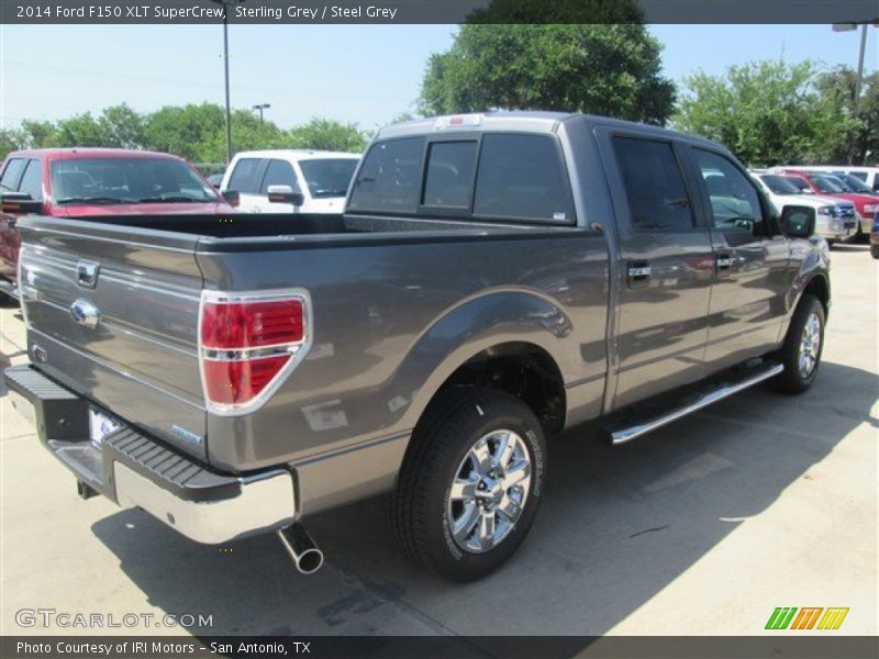 Sterling Grey / Steel Grey 2014 Ford F150 XLT SuperCrew