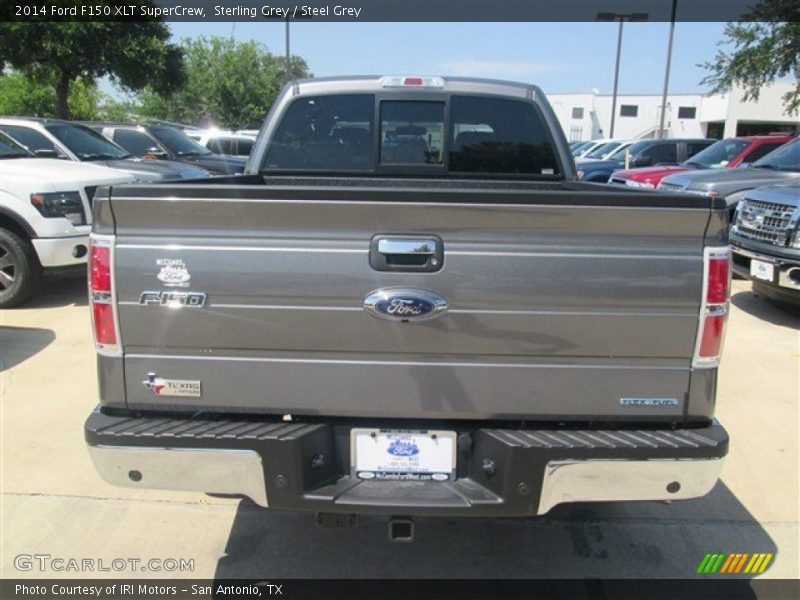 Sterling Grey / Steel Grey 2014 Ford F150 XLT SuperCrew