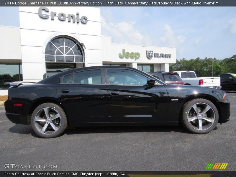 Pitch Black / Anniversary Black/Foundry Black with Cloud Overprint 2014 Dodge Charger R/T Plus 100th Anniversary Edition