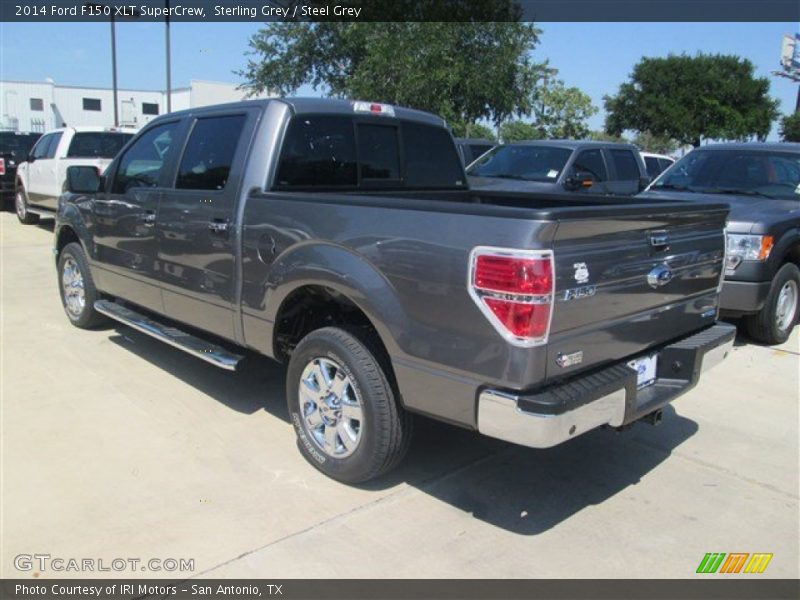 Sterling Grey / Steel Grey 2014 Ford F150 XLT SuperCrew